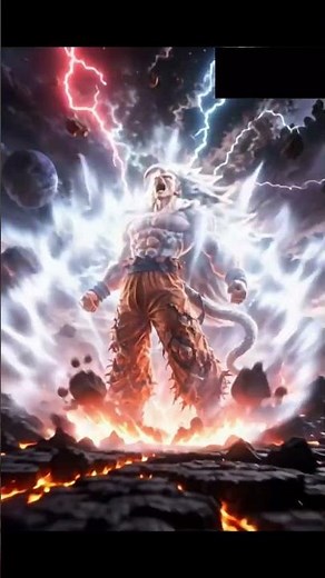Goku Super Saiyan 5 Transformation 🔥 Ultra Brutal SSJ5 Rage Scene | 3D Anime CGI