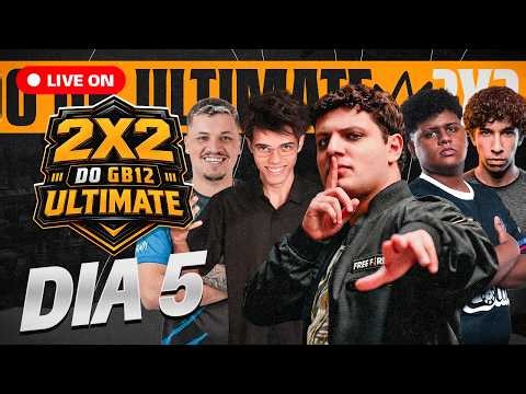 FREE FIRE 2X2 DO GB12 ULTIMATE - MARECHAL, UNKNOW, MITO, SACOLA, GHOST LUKAZIN - AO VIVO
