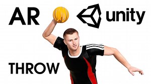 AR Throwing ☄️ Throw with Augmented Reality ☄️Unity AR — Throw Object