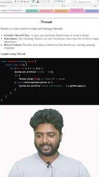 What is a Thread in Java? (Full Concept & Example) #codewithsagesyntax #softwaredevelopment