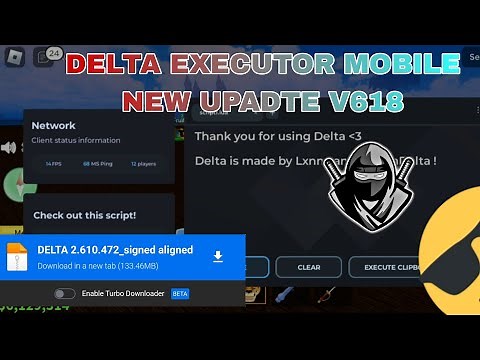Delta Executor Mobile New Update V610 Released - ( Latest Version )