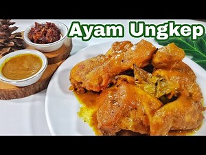 CARA MEMASAK AYAM UNGKEP BUMBU KUNING || RESEP AYAM UNGKEP BUMBU KUNING ENAK