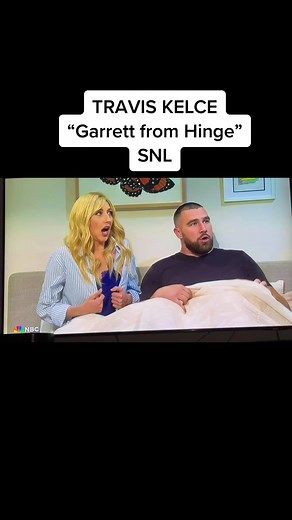 Travis Kelce’s the “Garett from Hinge” scene #SNL i don’t own this but wanted to share with other Kelce Fans. No copyright infringement #traviskelce . #travis #traviskelce #traviskelce87 #snl #americandoll #traviskelcetiktok #viral #kansascity #kansascitychiefs #chasingkelce #kisses #traviskelceismine #fyp #fypシ