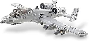 961pcs A-10 Warthog Plane Building Toys Sets Fighter Jets Building Blocks WW2 Airplane Military Model Kits Ideal Gifts for Adult