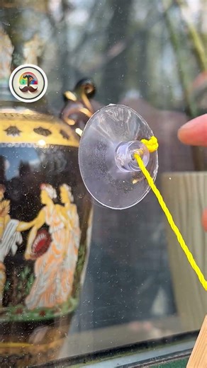 No Drill Needed! Suction Cup Clothesline Hack!