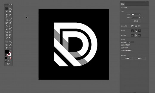 AI教程简单logo制作