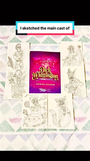 Dick Whittington Cast Sketch at Theatre Royal Plymouth
