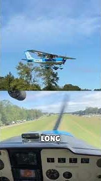 Landing on the longest grass runway in America—Triple Tree, SC 🌳🌳🌳 #aviation #flying #airplane