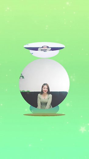 Creative Couch Lounge Visuals with Geometric Effects