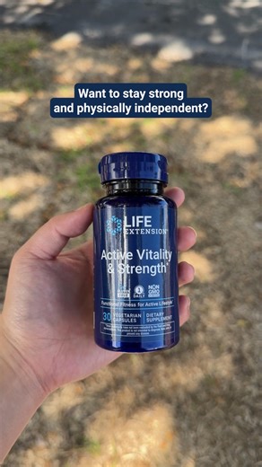 Want to maintain your physical independence and overall quality of life as you age? Comment your questions about this formula below and our team of experts will reply! ✅ In a clinical study, the extracts in this formula helped improve aerobic physical fitness and muscle strength. Participants in the study also reported improved liveliness and energy. Go for the gold in your golden years with support from our latest formula! Shop now: https://ow.ly/T63c50XnXVI These statements have not been evalu