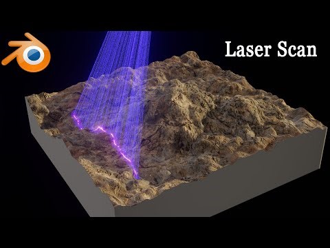 Blender tutorial | How to make laser scan effect #oe265