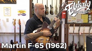 A rare electric Martin Guitar model, Steve Olson demonstrates the Martin F-65 from 1962. Want to see whats new in our vintage and used selection? Click here: https://goo.gl/8yfisW Subscribe to our newsletter and you won't miss a thing: https://lp.pages.elderly.com/subscribe | Elderly Instruments