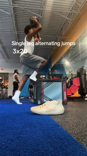One leg bounce workout!