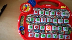 GREATEST PRESCHOOL VTECH LIGHT UP PHONICS LEARN ENGLISH TEACHING talking toy + GAMES