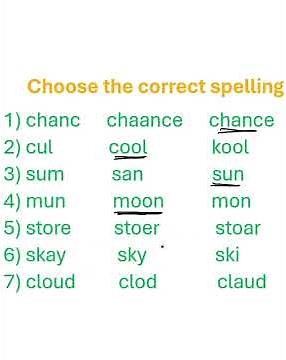 english spelling worksheet 3 #english