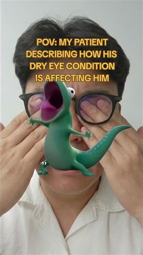 Got gritty feeling, blurred vision, watery eyes or redness & burning? You need help with dry eyes 👀