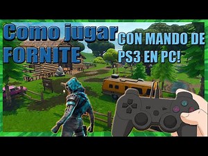 Como CONECTAR un MANDO de PS3 y JUGAR FORTNITE en PC🎮 |2023
