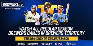 NEW for 2026: Monthly, seasonal plans available for Brewers.TV; channels announced