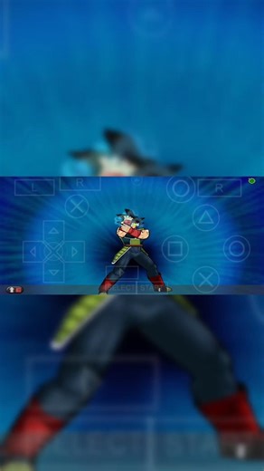 my first combo with Bardock | DBZ SHIN BUDOKAI 2 #shinbudokai #budokai #dbz #bardock #ppsspp #shorts