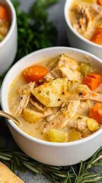 Slow Cooker Turkey Soup
