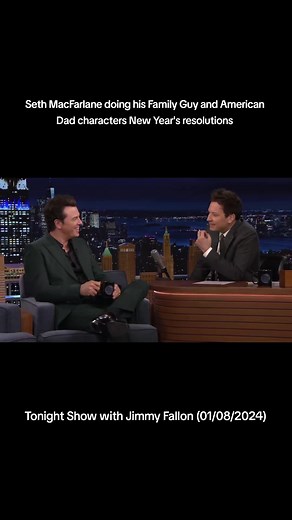 Seth MacFarlane's Iconic Roger Voice on Jimmy Fallon