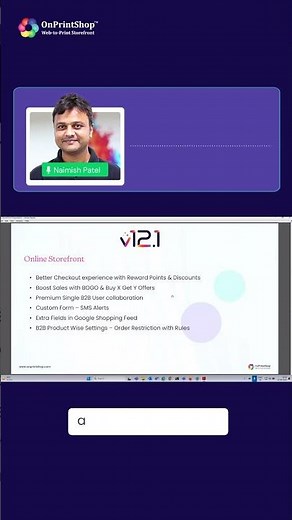 What’s new in OnPrintShop’s v12.1 | Web-to-Print Software Demo for Print Businesses #printtech