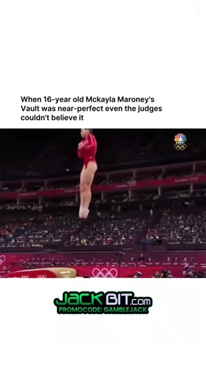 athlcore on Instagram: "At the 2012 London Olympics, just 16 years old, McKayla Maroney delivered a vault so perfect it felt unreal. She exploded off the table, rose with incredible height, twisted with absolute control, and stuck the landing without a single step — a moment of precision so clean it left the arena stunned. The score told the story: 15.800 and an Olympic gold medal. But the numbers alone couldn’t capture what made it special. The combination of power, rotation speed, body positio