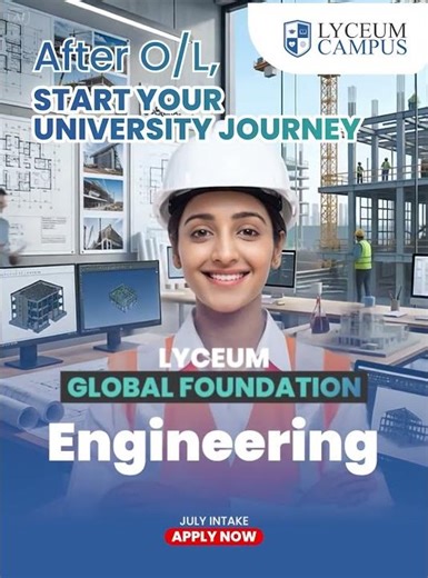 After O/Ls Start university journey