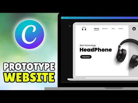 How To Make Prototype Website In Canva (2026) - Canva Prototype Website Tutorial