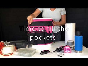 How to attach the Apollo Tools bucket organizer