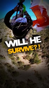 Imagine jumping out of a plane, only to find your parachute tangled...