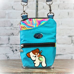Dog Walking Bag Sewing Pattern PDF, Crossbody Poop Bag Holder Purse, Beginner Friendly Zipper Bag Tutorial - Etsy