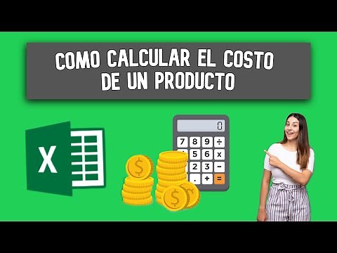 💰Como calcular el PRECIO de un PRODUCTO - ¿Cuanto vale tu producto? EXCEL