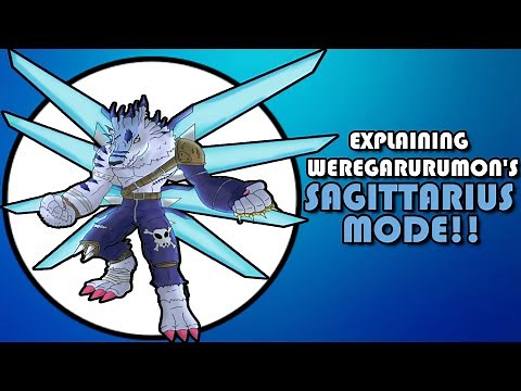 Explaining Digimon: WereGarurumon SAGITTARIUS MODE + Comparison! [Digimon Modes #2]