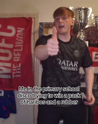 The rubbers were always rock solid tho 🥲 but was i determined #primaryschool #primaryschoolmemories #disco #primaryschooldisco #angryginge #superman #primaryschools #uk #fyp