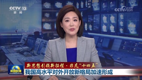 【新思想引领新征程·非凡“十四五”】我国高水平对外开放新格局加速形成