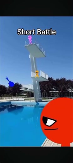 Short Battle Animation Pool Vs Tails Pool #meme