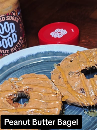 Post gallbladder surgery meals have been a learning curve, so finding simple foods that are easier on the stomach but still taste good is everything. This no added sugar peanut butter with protein and fiber has been an easy go-to, especially paired with a little honey. also great with their good good jams @GOOD GOOD Brand USA #gallbladdersurgery #healingjourney #foodtok #easymeals #recovery