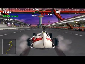 Cart Fury Arcade - (Midway Vegas Hardware) - 'Roadster' - Airport Raceway - Full Race