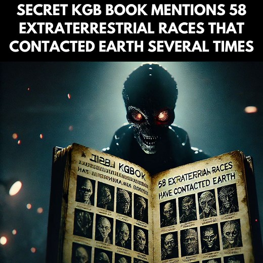 4.7K views · 108 reactions | Secret KGB Book Mentions 58 Extraterrestrial Races That Contacted Earth Several Times? #alien #UFO #paranormal #ancientalien #mystery | The Extraterrestrial Library | Facebook