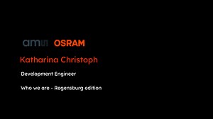 Meet Katharina Christoph, our Development Engineer at ams OSRAM. Katharina shares with you why she chose our company and talks about the magic moments during her everyday work life.  Furthermore, if you’re also interested in a career as an engineer, don’t miss out on her valuable tips. Watch our video to find out more! #ExperienceamsOSRAM #LifeatamsOSRAM | ams OSRAM | Facebook