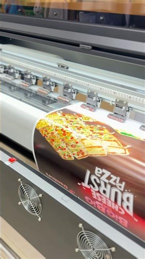 How Flex Printing Machine Works | Full Printing Process Video. #FlexPrinting#PrintingMachine#Banner