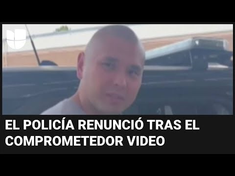 Police officer caught locked in the back seat of his patrol car with a detainee who offered him sex