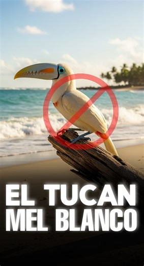 Este tucán albino se creía extinto 🐦‍⬛🦜🕊️ #memes #humor #toucan | El Mexicano Luchon