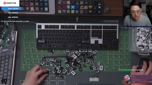 CK Touchstone Full-Size Keyboard Build Stream | !build !keyboard