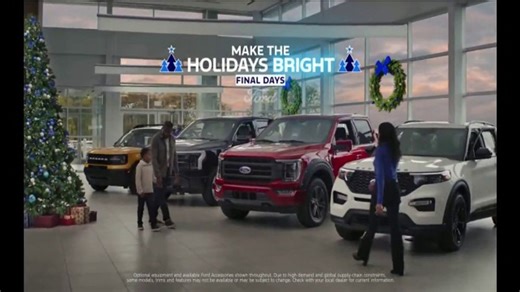 Ford Make the Holidays Bright Sales Event TV Spot, 'Light Up the Season' Song by OneRepublic [T2]