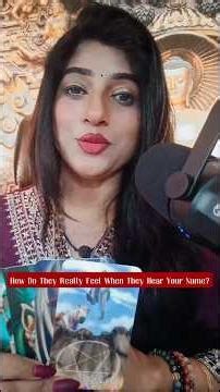 How do they really feel when they hear your name? #tarot #shorts