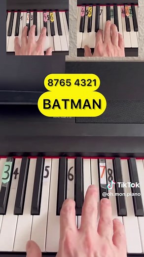 Learn to Play the Batman Theme on Piano