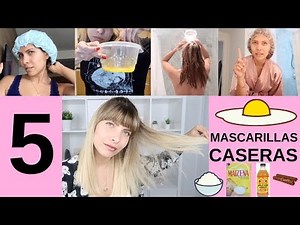 5 HAIR MASKS THAT ACTUALLY WORK! | LIGHTEN YOUR HAIR NATURALLY | MAYA MODE