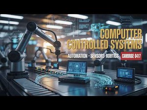 6.3 Computer Controlled Systems: ICT applications: 0417 ICT Cambridge IGCSE